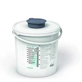 B.Braun WIPES Large Cloth Dispenser with Grey Lid without Fleece Roll