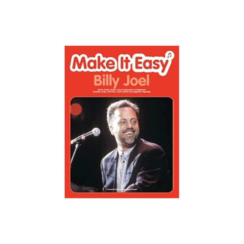 Make it Easy: Billy Joel (Piano/Voice/Guitar)