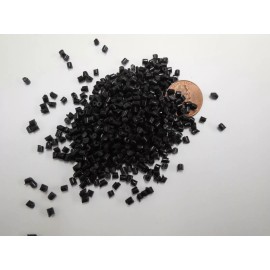 PP Plastic Pellets Polypropylene Resin Material Injection Molding Black 10 Lbs