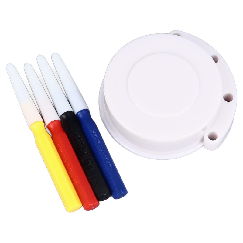 Watch Oiler Set 4 Tip Sizes 3 Recesses Oil Cup