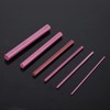 Set of 6 Sharpening Stone 3000 Micron Gritz Ruby Polishing