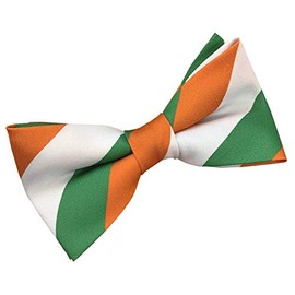 Men's Ireland Irish National Flag Striped Bow Tie (St. Patrick's Day)
