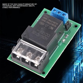 Trigger Relay Module High Performance Disposable Trigger Optocoupler Disconnect Relay 30A YYG-2 for High/Low Levels (12VDC)