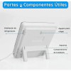 Termómetro Higrómetro Digital para Interior y Exterior con Sonda de