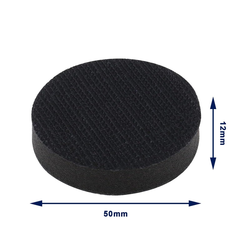 ECSiNG 5pcs Soft Sponge Buffering Pad 50 mm No Holes