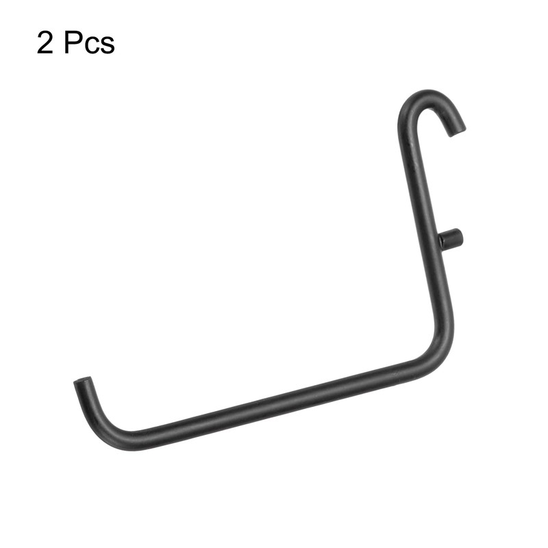 sourcing map 2pcs L Style Pegboard Hooks 3.75" L Shape