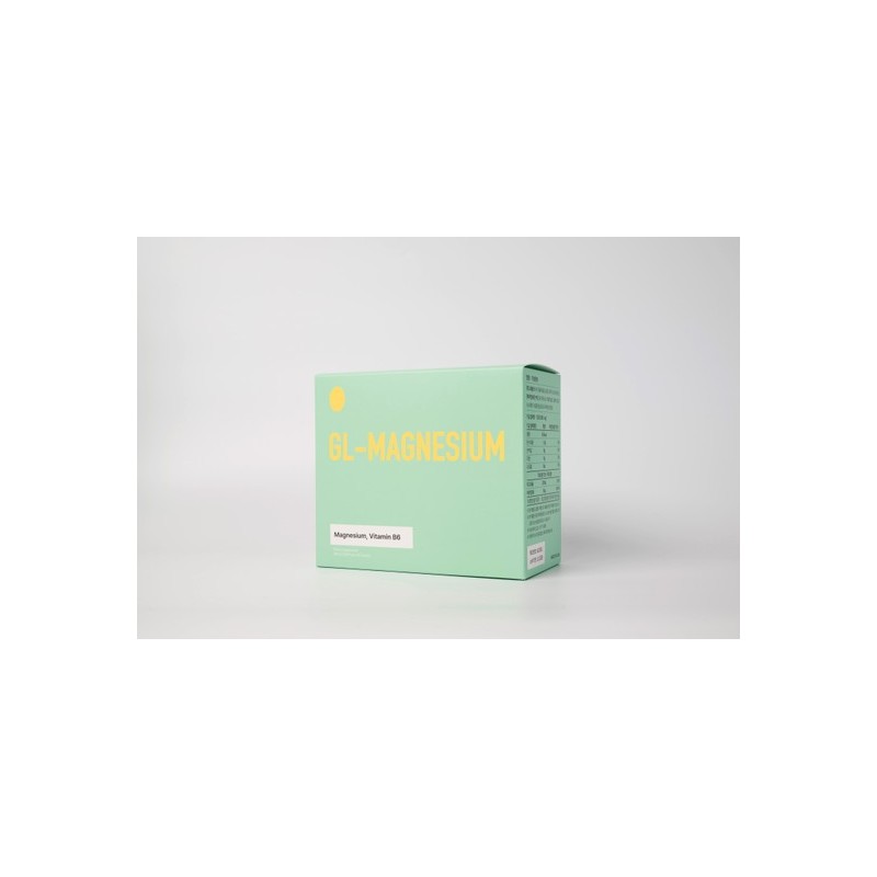 [GL-MAGNESIUM 1 Box] GL Magnesium 60 Sachets Magnesium Gluconate /