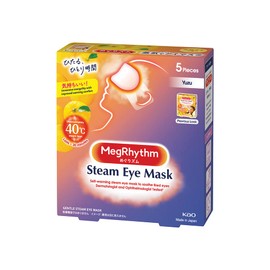 Megurizum Hot Eye Mask with Steam - Ripe Scented 5 Pieces