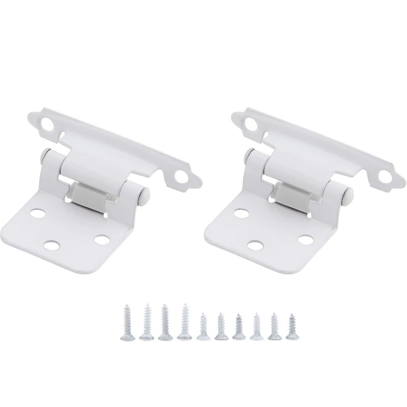 Silverline SH5001-WT Self Close Flush Hinge 1.2mm Thick Cabinet Hardware