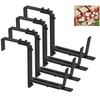 Y&M 4 Pcs Deck Railing Adjustable Planter Box Brackets (6