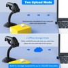 Symcode Bluetooth Wireless Barcode Scanner with Auto-Sensing Stand,Putting on Stand
