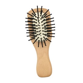 VICASKY Mini Portable Hair Brush for Travel Detangling Hair Brush for Soft Bristles Compact Design for Home the Go Use