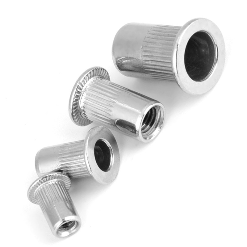200pcspcs Threaded Insert M3, M4, M5, M6 304 Stainless Steel