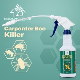 Donaldson Farms - All-Natural Foaming Bee Spray Killer Outdoor - Carpenter Insect Bee Spray Killer - Reliable Defense for All Kinds of Insects, 16 oz