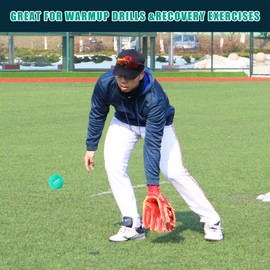 SunNordic 9 Pack Weighted Baseballs Set (16 oz) - Weighted Baseballs for Hitting Training & Improved Power - Pitching Training Baseball for All Skill Levels