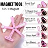 6 IN 1 Cat Eye Magnet for Nails, Cat Eye