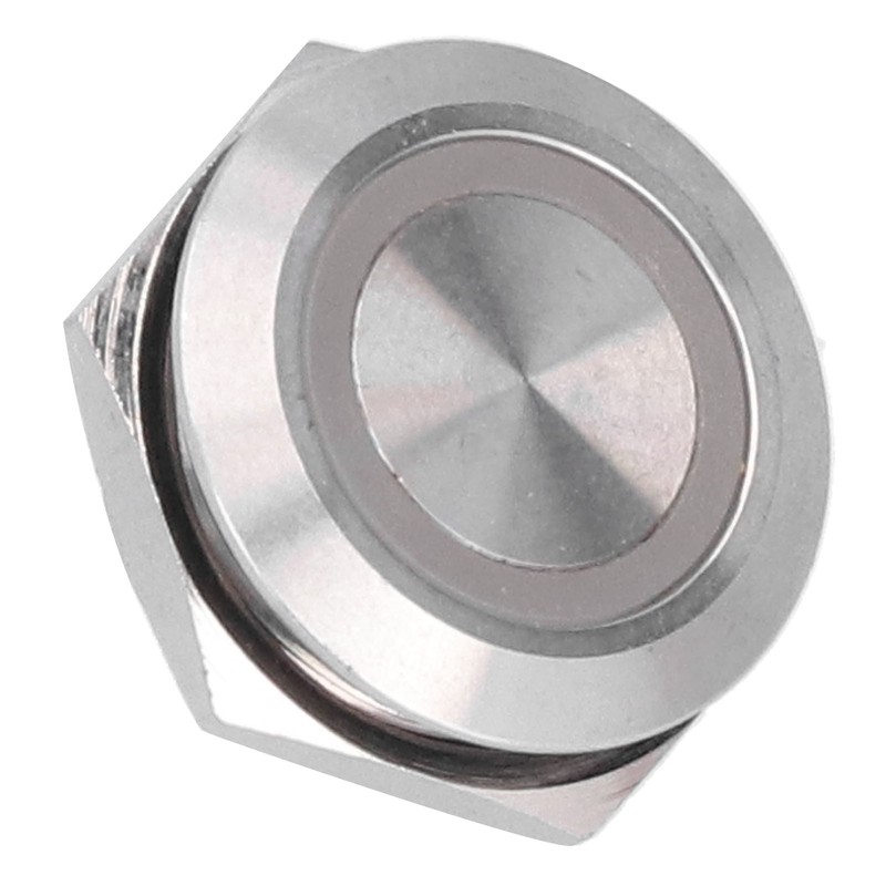 5Pcs Momentary Push Button Switch Metal Auto Reset Ultra Thin