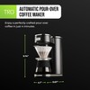 TRU Automatic Pour Over Coffee Maker with Digital Controls -