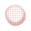 Pink Gingham Printed Baking Cases 54pk