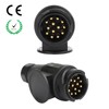 AOHEWEI 13 Pin Trailer Plug 12V 13 Pin Trailer Caravan