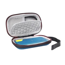 AONKE Hard Travel Case for SanDisk Extreme Portable External SSD 250GB 500GB 1TB 2TB 4TB USB-C (E61) (Navy Blue)