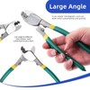Glarks 6 Inch High Leverage Cable Cutters, Heavy Duty Stainless