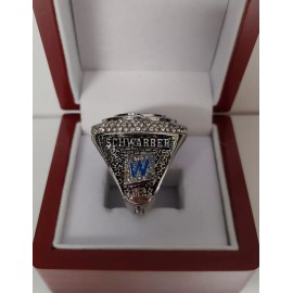 Kyle Schwarber - 2016 Chicago Cubs World Series Ring With Wooden Display Box