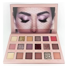 Paleta De Sombras Nude 18 Tonos Maquillaje Incluye Espejo