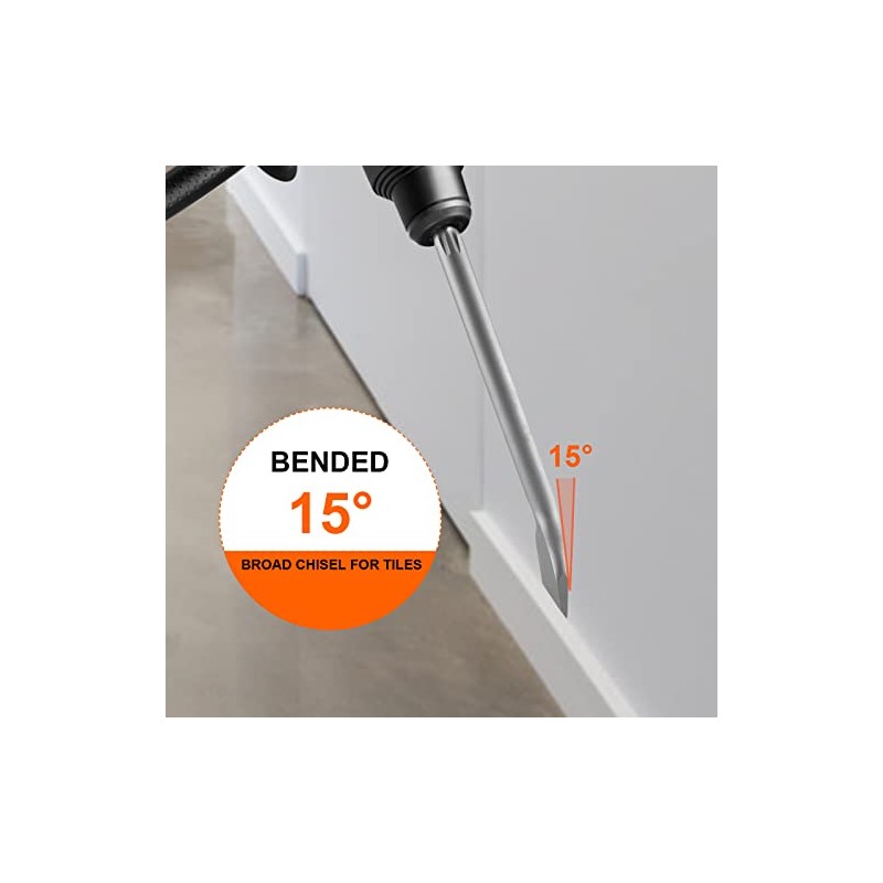 Firecore Cincel SDS MAX para baldosas 300 mm x 80