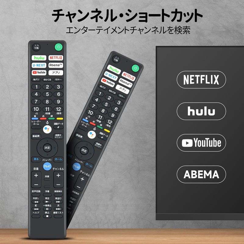 TV Remote Control RMF-TX400J for Sony Bravia Remote Control KJ-43X8500F