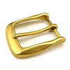 LAXPICOL 1.5"(38mm) Heavy Duty Solid Brass Single Prong Square Belt