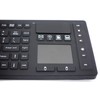 DSI RF Wireless Keyboard with Touchpad IP67 Waterproof Silicone Black