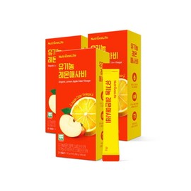 뉴트리원 (라이프) 유기농 레몬애사비 3박스 42일분 NutriOne (Life) Organic Lemon Asabi 3 Boxes, 42 Days Supply