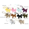 VersaKits Dog Keychains Leather Craft Soft and Adorable Puppy Bag