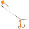 Balzer Pike system with screw jig head rubber fish system,