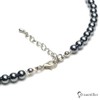 Beautéller Terahertz Necklace, 0.2 inches (6 mm), Neck Circumference Approx.