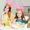 YUNHENTONG Easter Bunny Headband, Cute Rabbit Ears Headband with Realistic