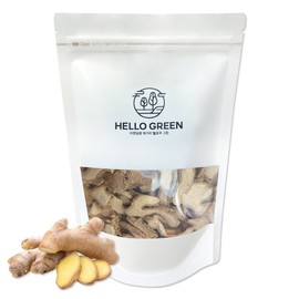Hello Green 수입 말린 생강 건강 건생강 300g(팩) Imported Dried Ginger Health Dried Ginger 300g (Pack)