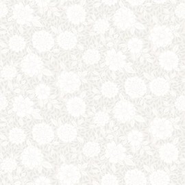 A-Street Prints Lizette Grey Charming Floral Wallpaper