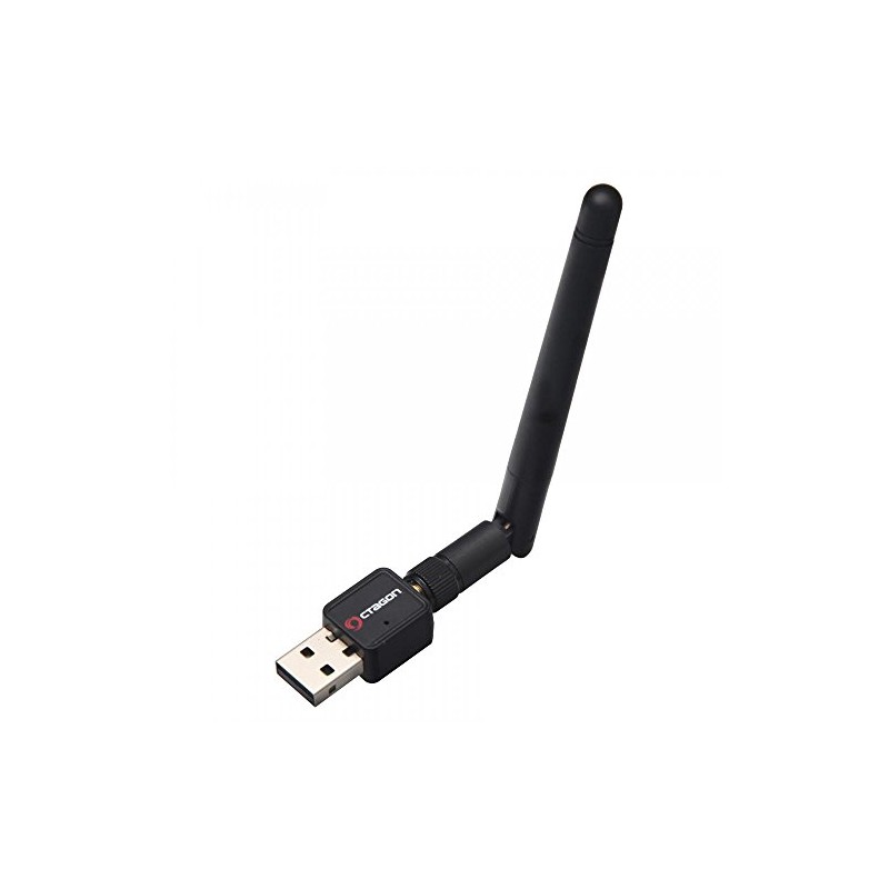 Octagon 150 Mbit/s WL028 USB WLAN Stick with Antenna Black