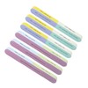 10pcs Nail File Reusable Washable Multi Functional 7 Steps DIY