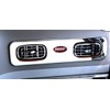 C2W Plastic A/C Vent Trim for 2006+ Peterbilt 389/388/387/386/384/379- Passenger