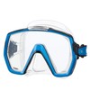 TUSA M-1001 Freedom HD Scuba Diving Mask, Fishtail Blue