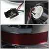 DNA Motoring TL-DRAM05-LED-3D-CH-SM Pair of Smoke Lens LED Tail Lights