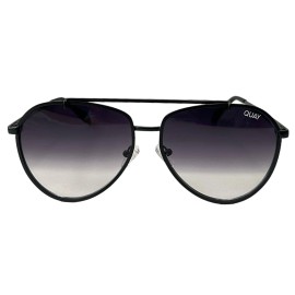 Quay Australia Dirty Habit Sunglasses Black Fade Oversized Aviators