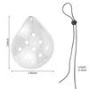 1 Pcs 9-Hole Plastic Eye Patches with 1 Elastic Rope,
