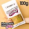 LEOBRO Gold Glitter, 100 g / 3.5 oz Holographic Fine