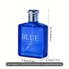 United Scents Blue Intense Eau de Parfum for Men, 3.4
