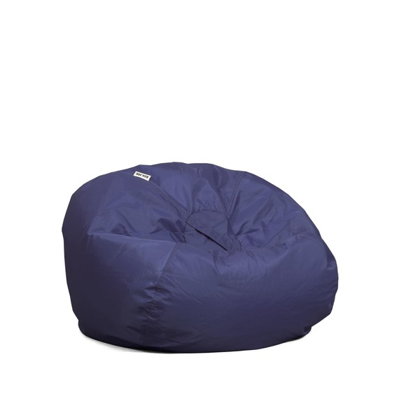 Big Joe Classic Bean Bag Chair, Navy Smartmax, Durable Polyester