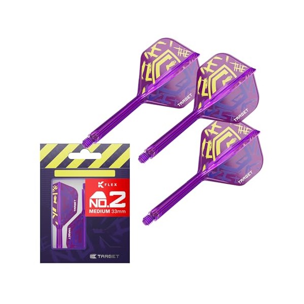 Target Darts Luke Littler World Champion K-Flex Flights und Schaftsystem,